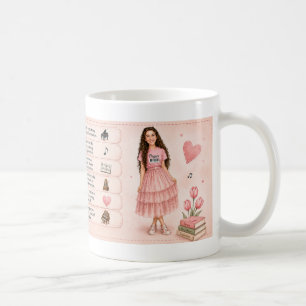 Caneca De Café Metas Semanais para Prática de Órgão Professora de