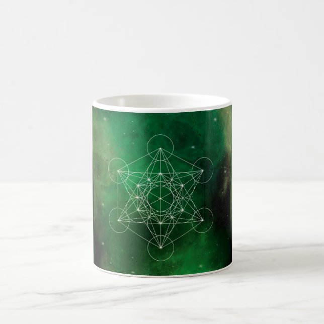 Caneca De Café Metatron, chakra,zen,geométrico sagrado, anjo (Centro)