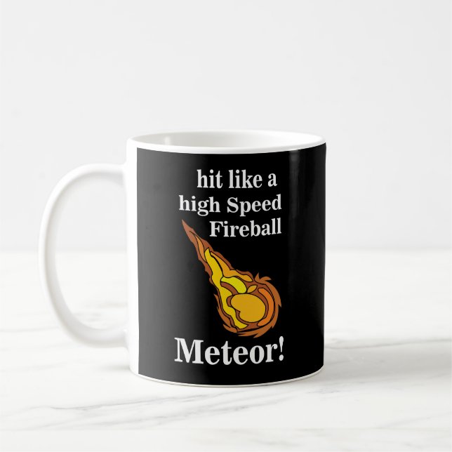 Caneca De Café Meteor de Fireball em Estrela de Meteor (Esquerda)