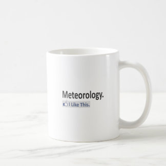 Caneca De Café Meteorologia...Eu Gosto Disso