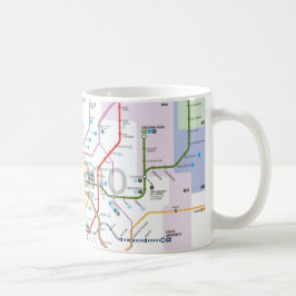 Caneca De Café Metrô de Miland
