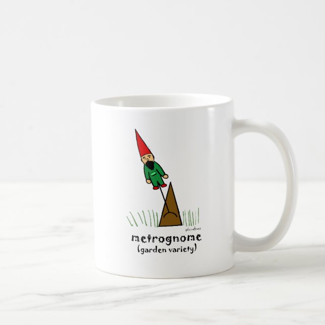 Caneca De Café metrognome (jardim - variedade) (Direita)