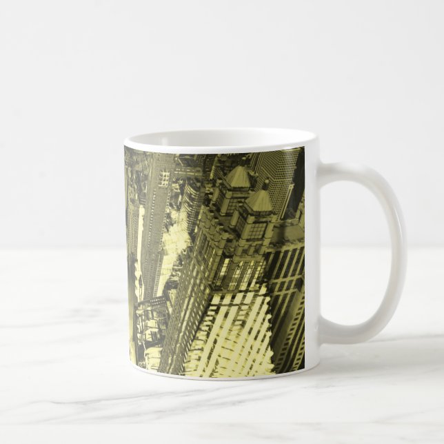 Caneca De Café Metrópole IV (Direita)