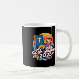 Caneca De Café Meu 1º Primeiro Comunhão 2025 Controle de Video Ga