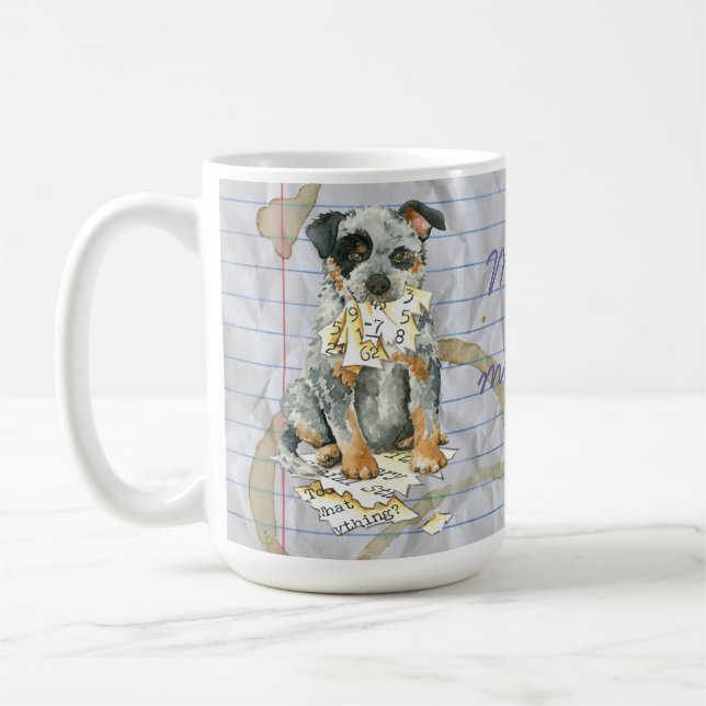 Caneca De Café Meu ACD Comeu Meu Plano de Lição (Esquerda)