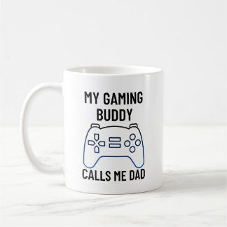 Caneca De Café Meu amigo de jogos me chama de pai