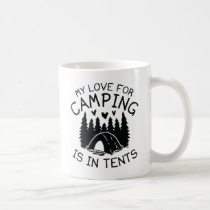 Caneca De Café Meu Amor Pelo Camping