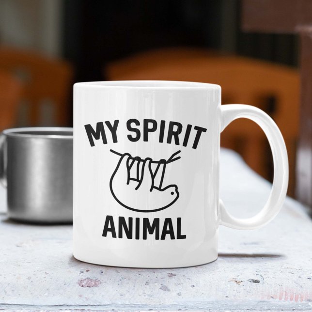 Caneca De Café Meu Animal Espírito (My Spirit Animal Mug)
