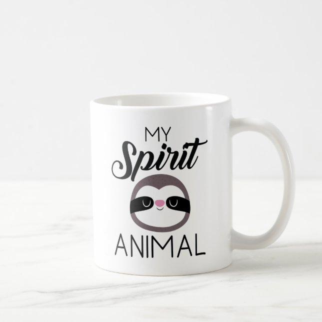Caneca De Café Meu Animal Espírito (Direita)