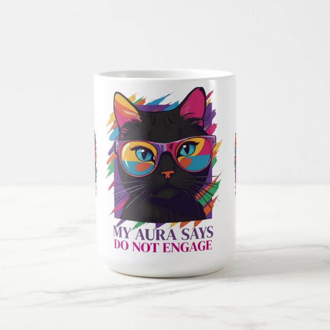 CANECA DE CAFÉ MEU AURA DIZ (Centro)