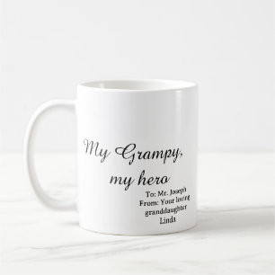 Caneca De Café Meu Avô Meu Herói