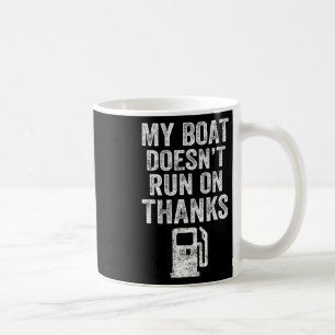 Caneca De Café Meu barco não funciona em presentes de Barco de Ob