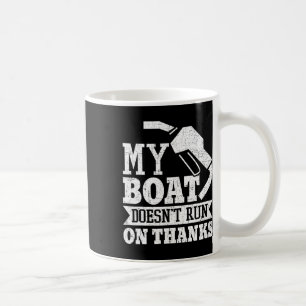 Caneca De Café Meu barco não funciona no proprietário do Barco do