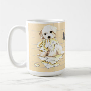 Caneca De Café Meu Bichon Comeu Meu Trabalho De Casa
