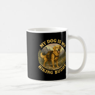 Caneca De Café Meu Cachorro É Meu Companheiro De Trilha Engraçado