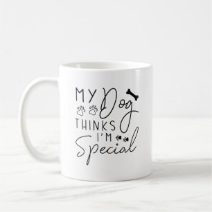 Caneca De Café Meu Cachorro pensa que sou especial