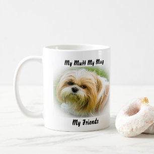Caneca De Café Meu Cão, Minha Caneca, Meus Amigos.