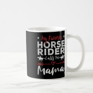 Caneca De Café Meu Cavaleiro Favorito Me Chama De Mãe Horseback R