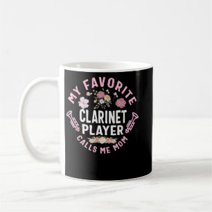 Caneca De Café Meu Clarinet Player favorito me chama Mãe