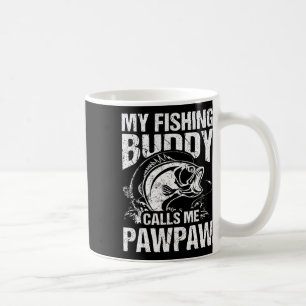 Caneca De Café Meu Companheiro de Pesca Me Chama de Vovô Dia dos