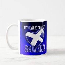 Caneca De Café Meu Coração Pertence Tae SCOTLAND