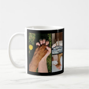 Caneca De Café Meu Coração Tem Quatro Pernas Design de Amor Canin