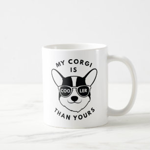 Caneca De Café Meu Corgi É Mais Legal Que O Seu