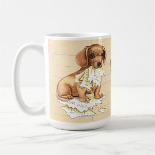 Caneca De Café Meu Dachshund Comeu Minha Casa