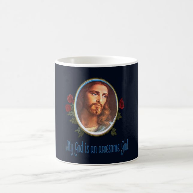 Caneca De Café Meu Deus é um deus incrível, Christian Mugs (Centro)
