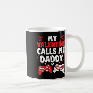 Caneca De Café Meu Dia dos Namorados Me Chama de Papai Gamer Pai