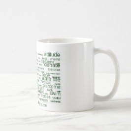 Caneca De Café Meu Diário do MS - wordcloud