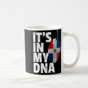 Caneca De Café Meu Dna Bandeira da República Dominicana Natal