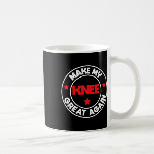 Caneca De Café Meu Excelente De Joelho Novamente Engraçado Ferime
