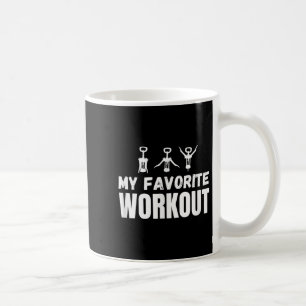 Caneca De Café Meu Exercício De Trabalho Favorito Engraçado Sobre