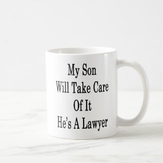Caneca De Café Meu filho tomará dele que é um advogado
