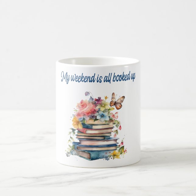Caneca De Café Meu fim de semana está totalmente reservado (Centro)