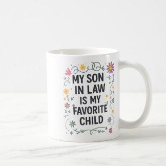 Caneca De Café Meu Genro É Meu Filho Favorito Piada Família Mae