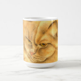 Caneca De Café Meu ginger cat favorito