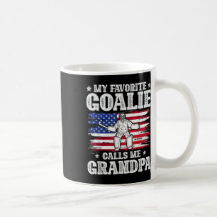Caneca De Café Meu goleiro favorito me chama de vovô Field Hockey