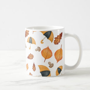 Caneca De Café Meu Guarda-Chuva de Outono Aconchegante Essenciais