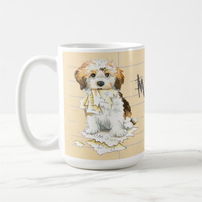 Caneca De Café Meu Havanese comeu meus trabalhos de casa (Esquerda)