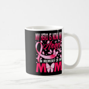 Caneca De Café Meu Herói É Meu Anjo Em Memória Da Minha Mãe.