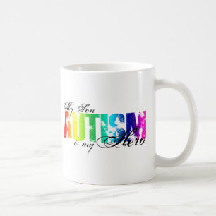 Caneca De Café Meu herói meu filho - autismo