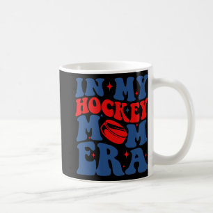 Caneca De Café Meu Hóquei Era Era Groovy Hockey Mãe Mãe Mãe Mothe