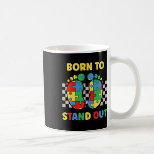 Caneca De Café Meu Irmão É Um Autismo Conhecimento Autista Li
