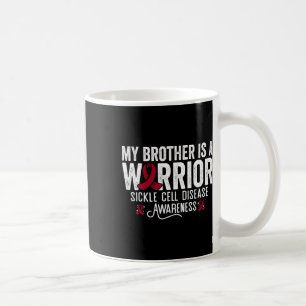 Caneca De Café Meu Irmão É Um Guerreiro, Anemia De Células Falsif