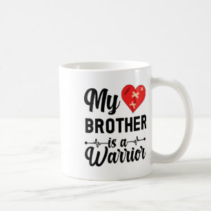 Caneca De Café Meu Irmão É Um Irmão Guerreiro Chd Conhecimento De