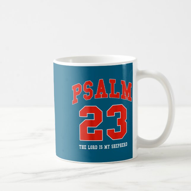Caneca De Café Meu Jesus Salmo 23 Senhor Pastor (Direita)