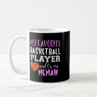 Caneca De Café Meu Jogador de Beisebol Favorito Me Chama de Memaw