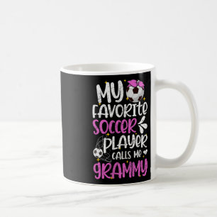 Caneca De Café Meu Jogador de Futebol Favorito Grammy Futebol Gra